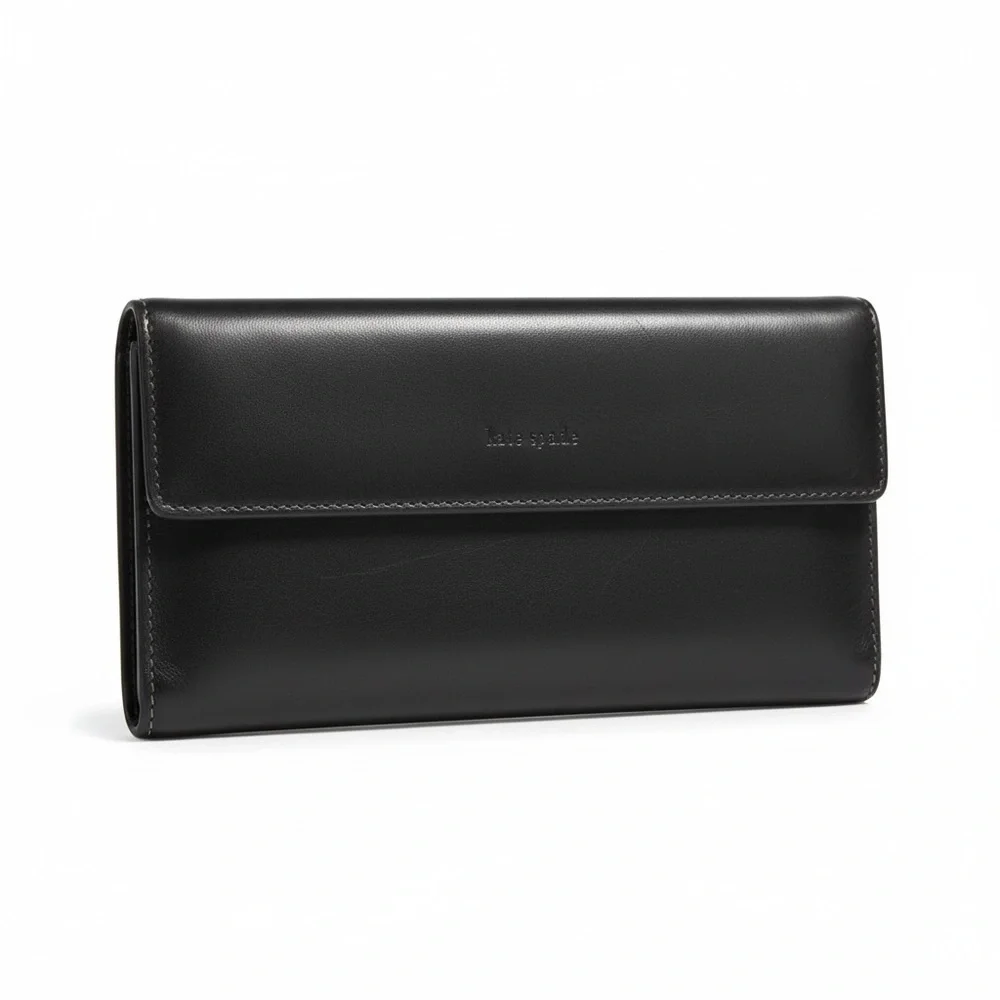 Kate Spade Black Clutch Wallet
